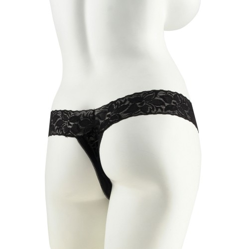 Tanga Vibrante Fetish Fantasy Negro