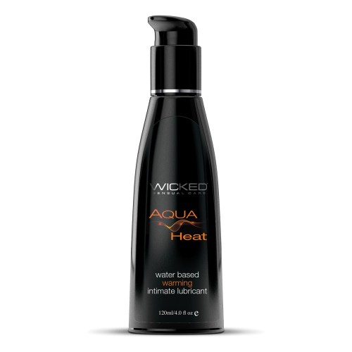 Wicked Aqua Heat Warming Lubricant for Enhanced Feelings