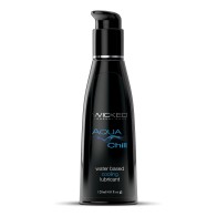 Lubricante Refrescante Wicked Aqua Chill para Placer