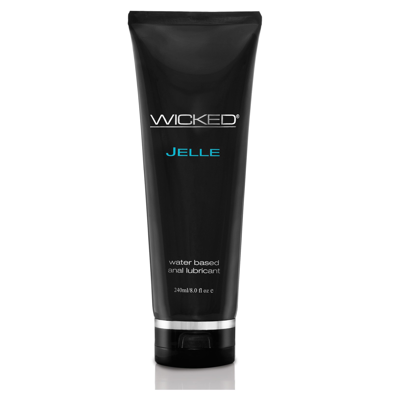 Lubricante Anal a Base de Agua Wicked Jelle - Placer Duradero