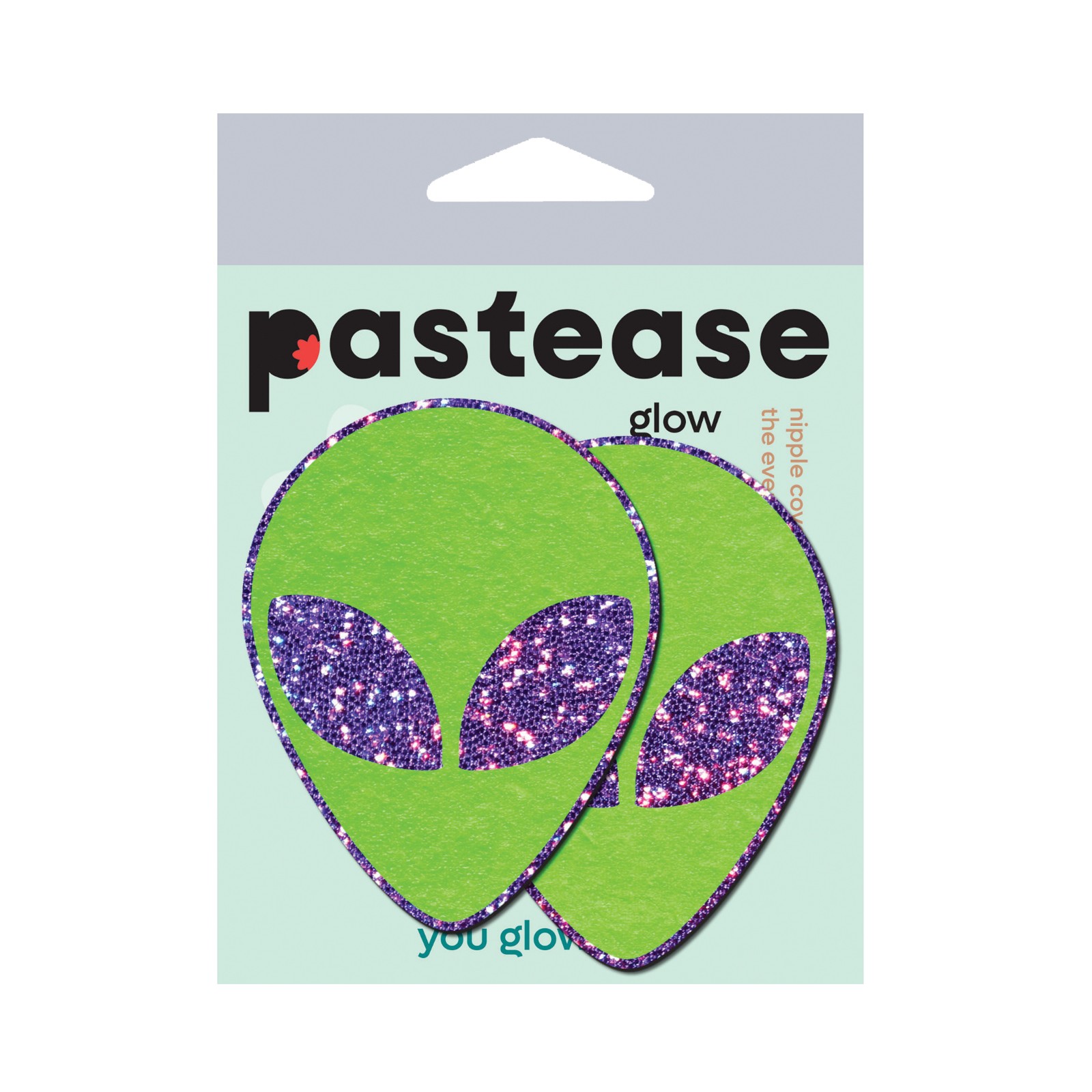 Pastease Premium Glitter Alien - Fun Fashion Accessory