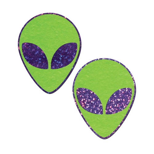 Pastease Premium Glitter Alien - Accesorio de Moda Divertido