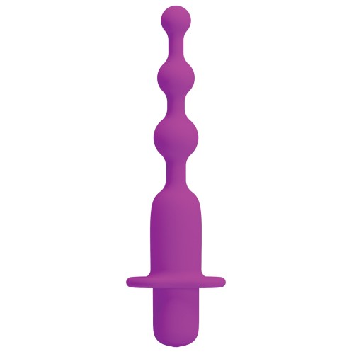 Pretty Love Hermosa Anal Beads Vibrator - Fuchsia