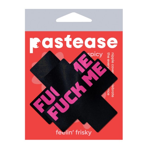 Pastease Premium Fuck Me Plus - Black/Pink O/S