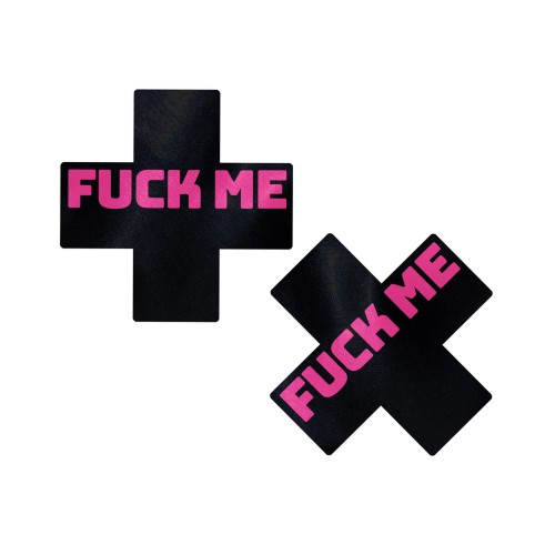 Pastease Premium Fuck Me Plus - Black/Pink O/S