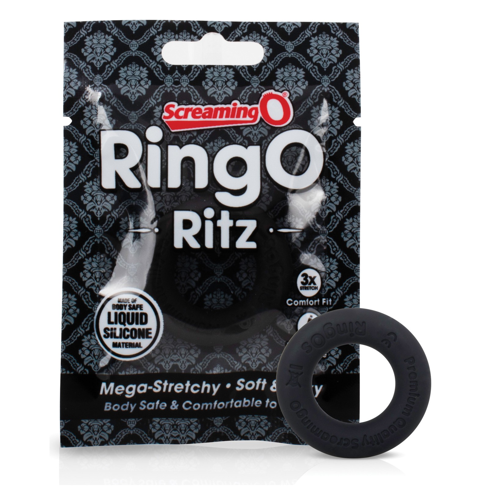 Anillo Screaming O RingO Ritz - Negro