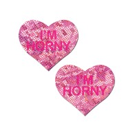 Pastease Premium I'm Horny Heart Stickers