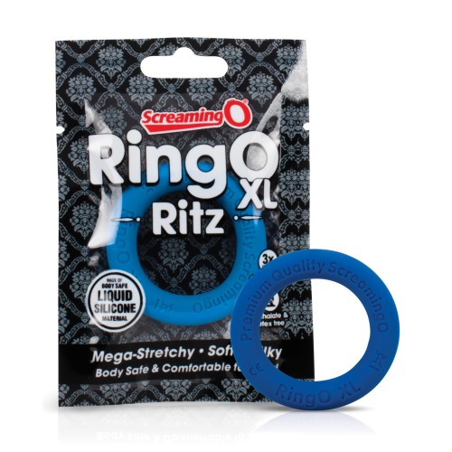 Screaming O Anillo RingO Ritz XL Azul