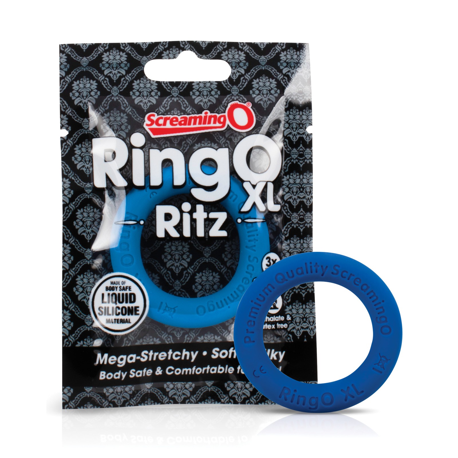 Screaming O Anillo RingO Ritz XL Azul