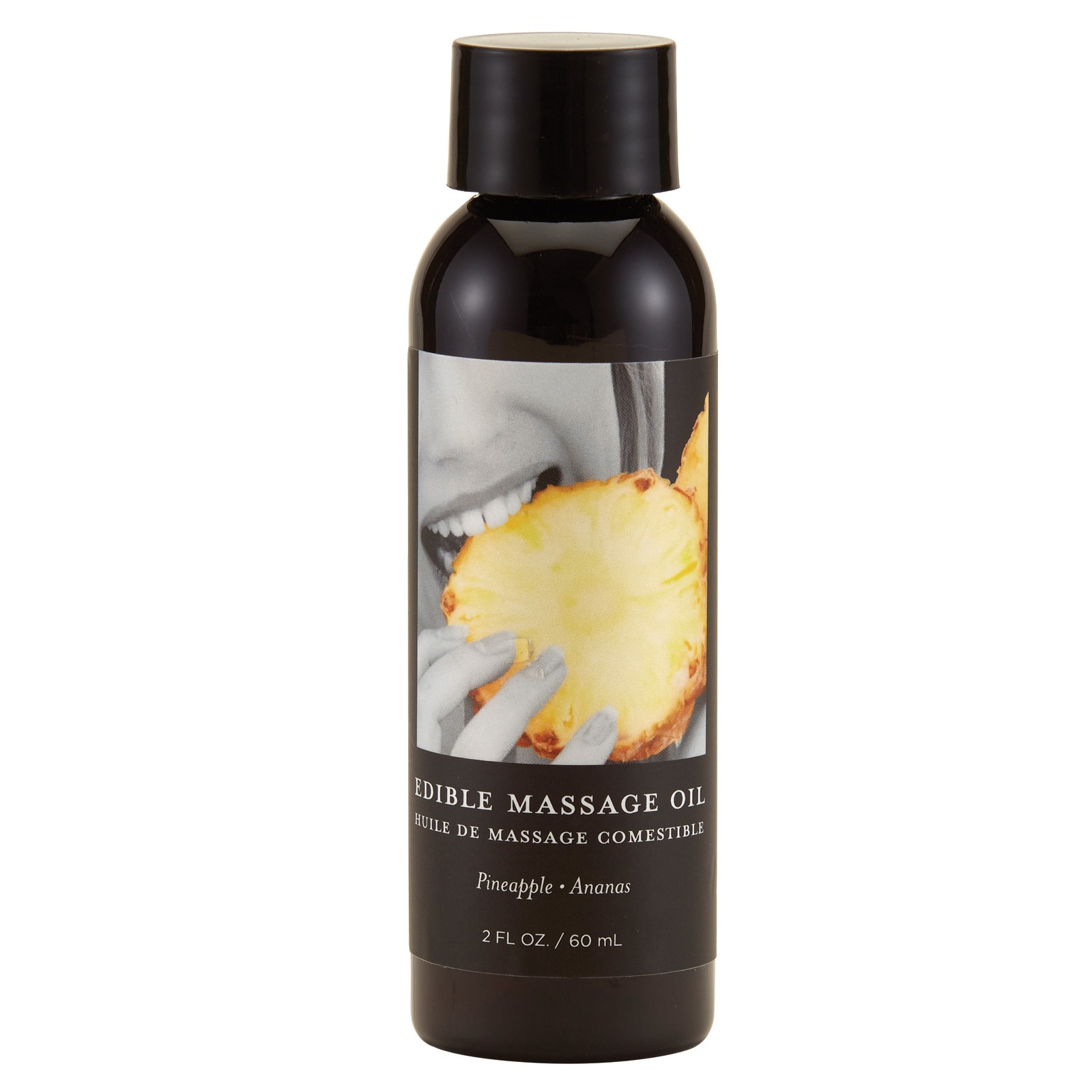 Earthly Body Edible Massage Oil - Pineapple Flavor