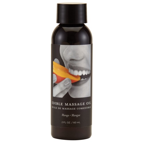 Aceite de Masaje Comestible Earthly Body Mango 2 oz