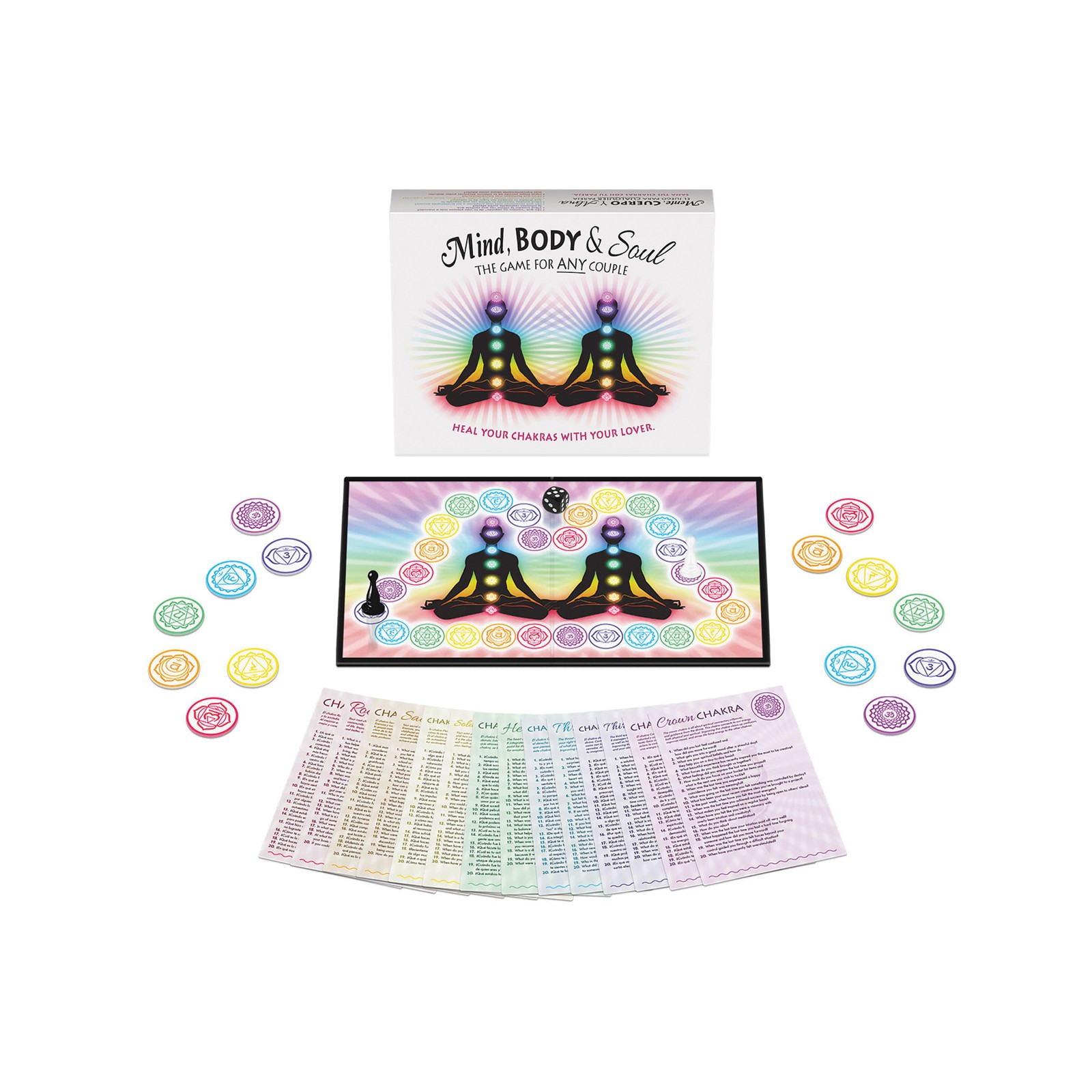 Mind, Body & Soul Chakra Game for Couples