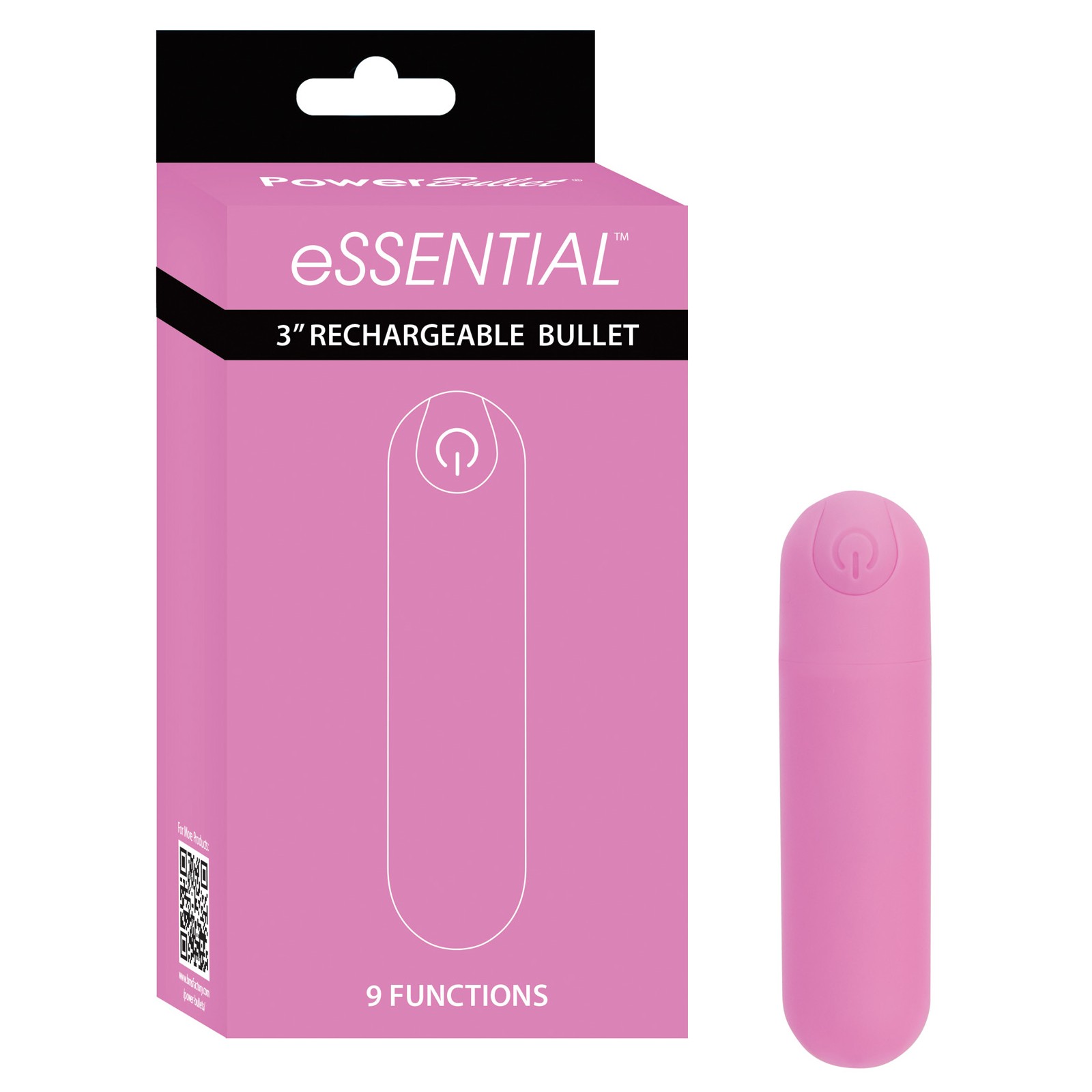 eSSENTIAL Power Bullet Rechargeable Pink