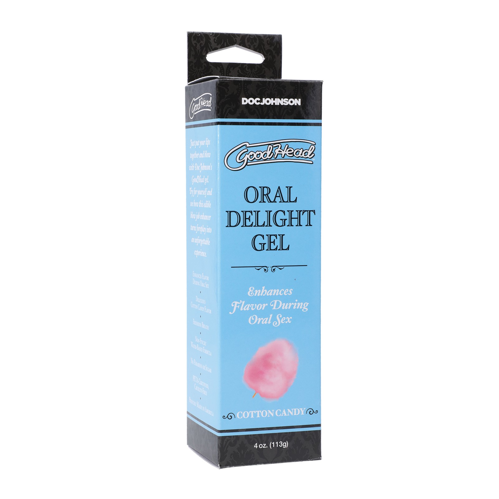 Gel Oral GoodHead Sabor Algodón de Azúcar para Intimidad Dulce