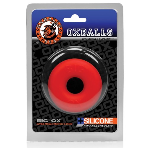 Oxballs Big Ox Anillo para el Pene Rojo Hielo