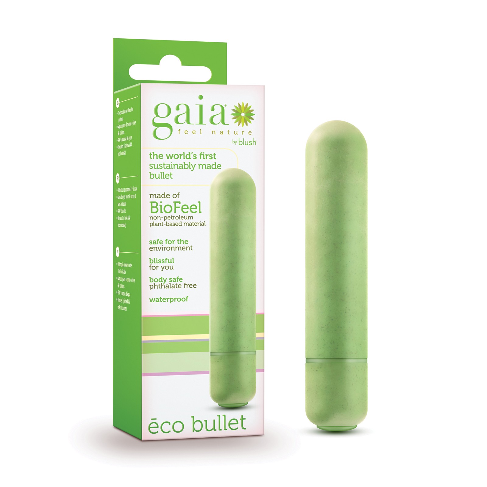 Eco-Friendly Blush Gaia Eco Bullet Vibrator