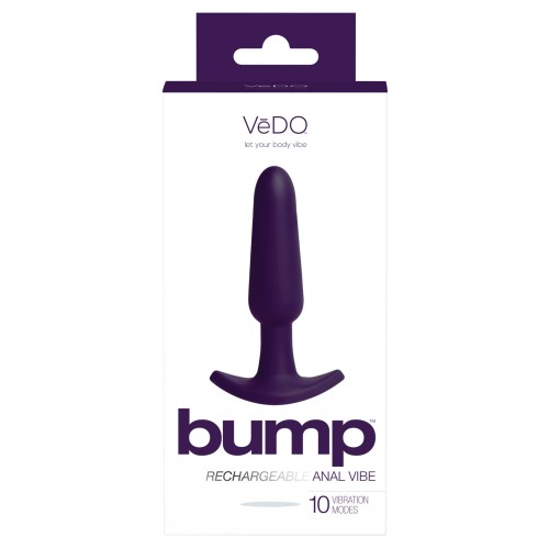 Vibrador Anal Recargable VeDO Bump