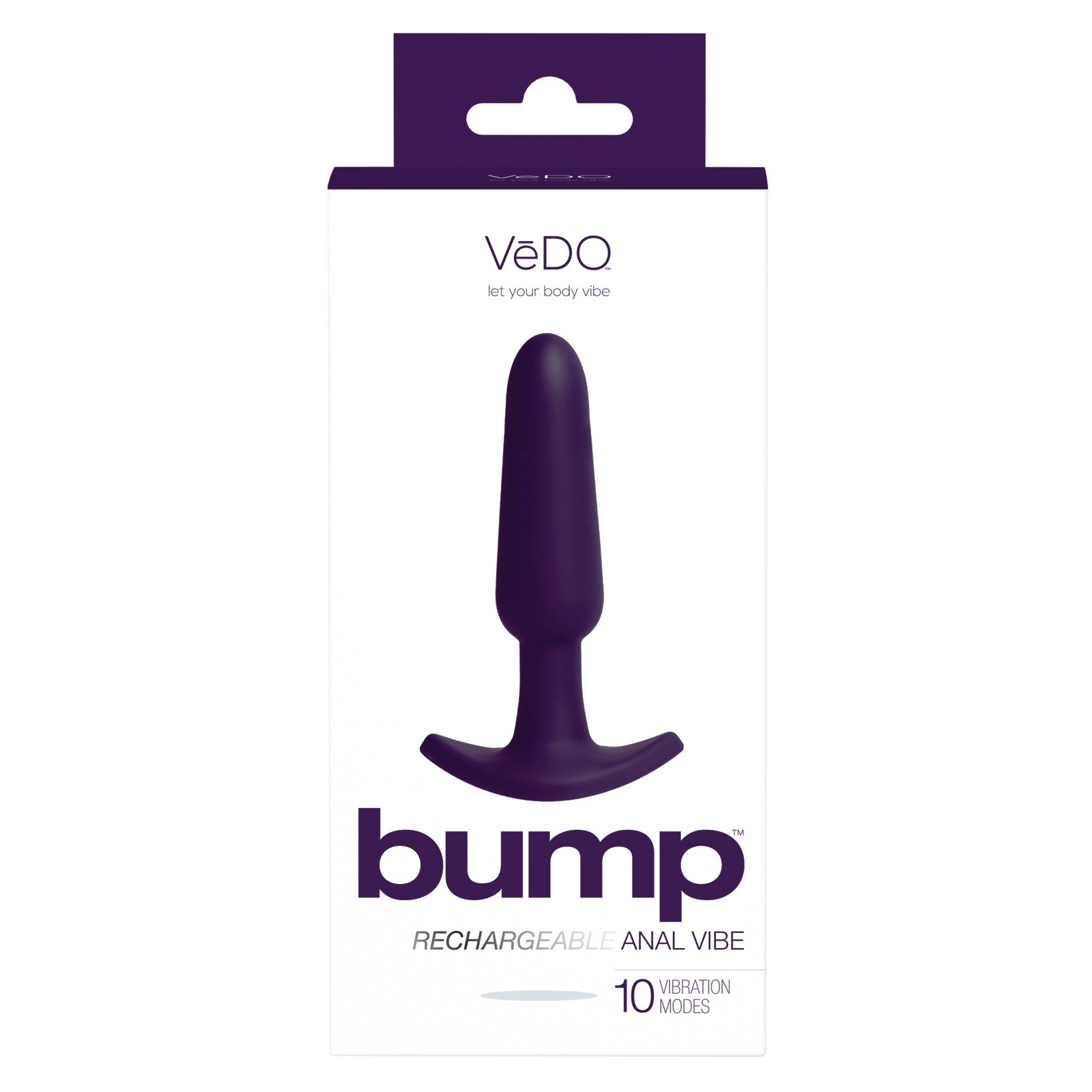 Vibrador Anal Recargable VeDO Bump