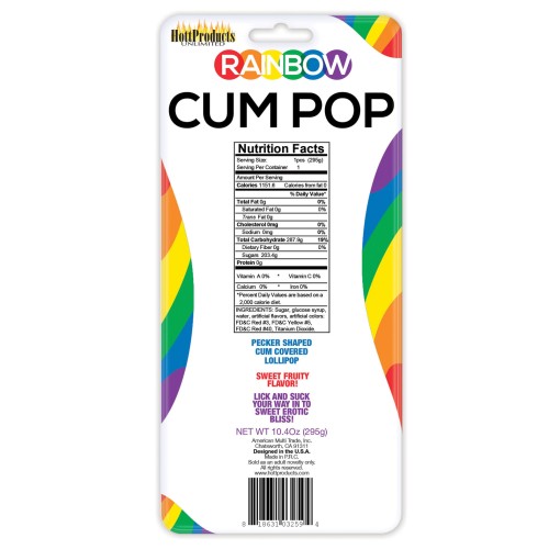 Rainbow Cock Cum Pops for Adults