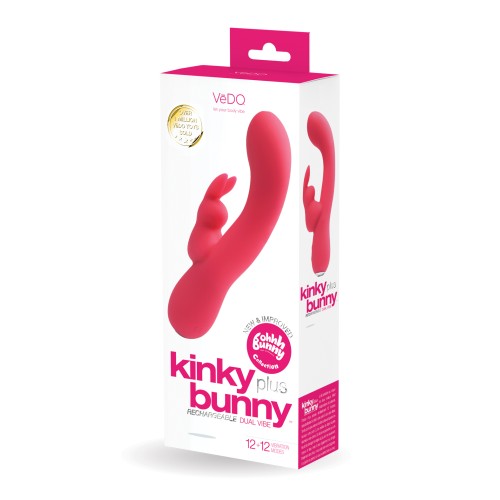 VeDO Kinky Bunny Plus Vibreur Dual Recargable