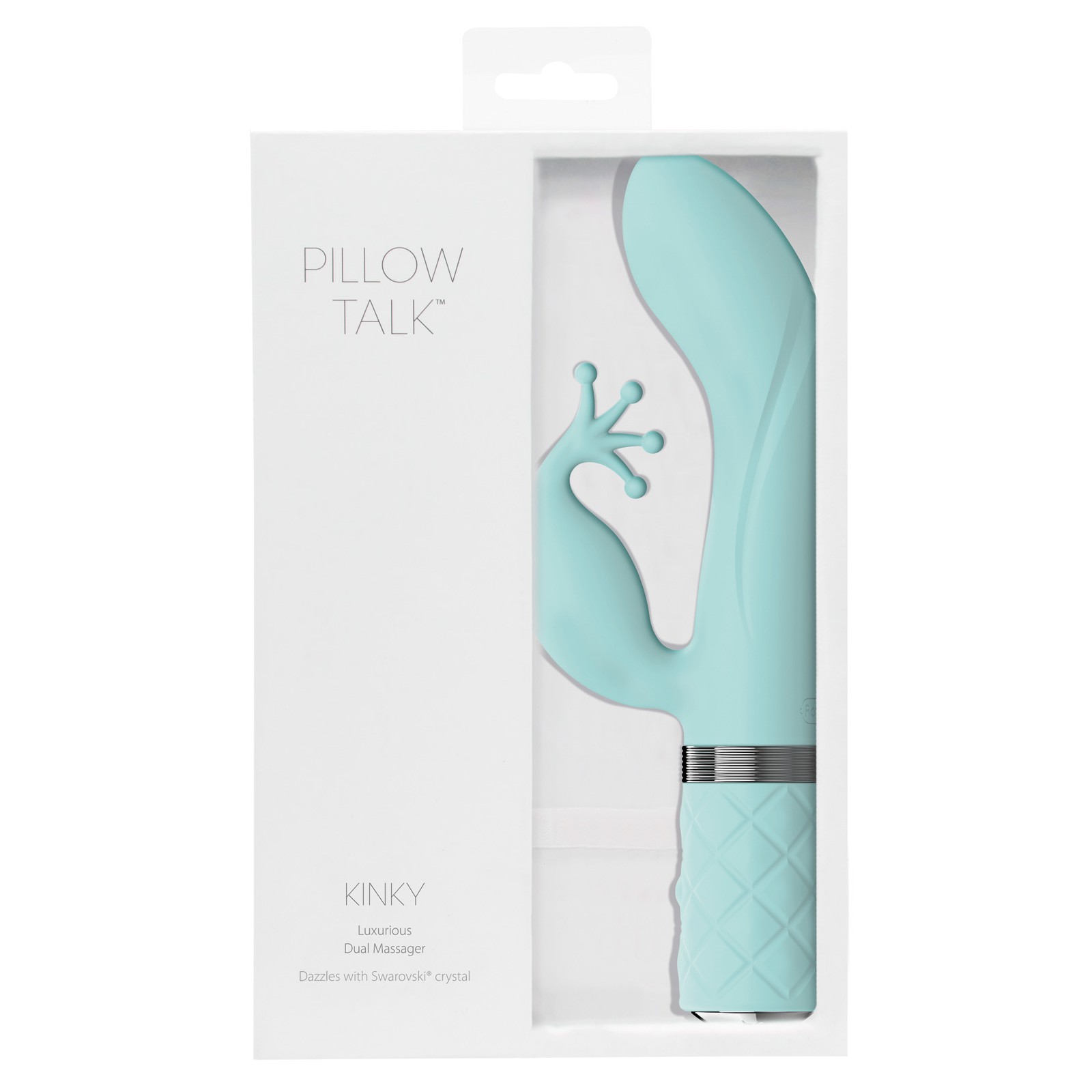 Pillow Talk Kinky Dual Motor Teal Vibrator