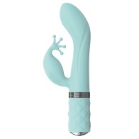 Pillow Talk Kinky Dual Motor Teal Vibrator