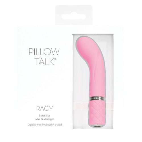 Pillow Talk Racy Vibrator - Pink for External and G-spot Stimulation