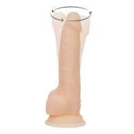 Naked Addiction 8 Inch Rotating Vibrating Dong Flesh