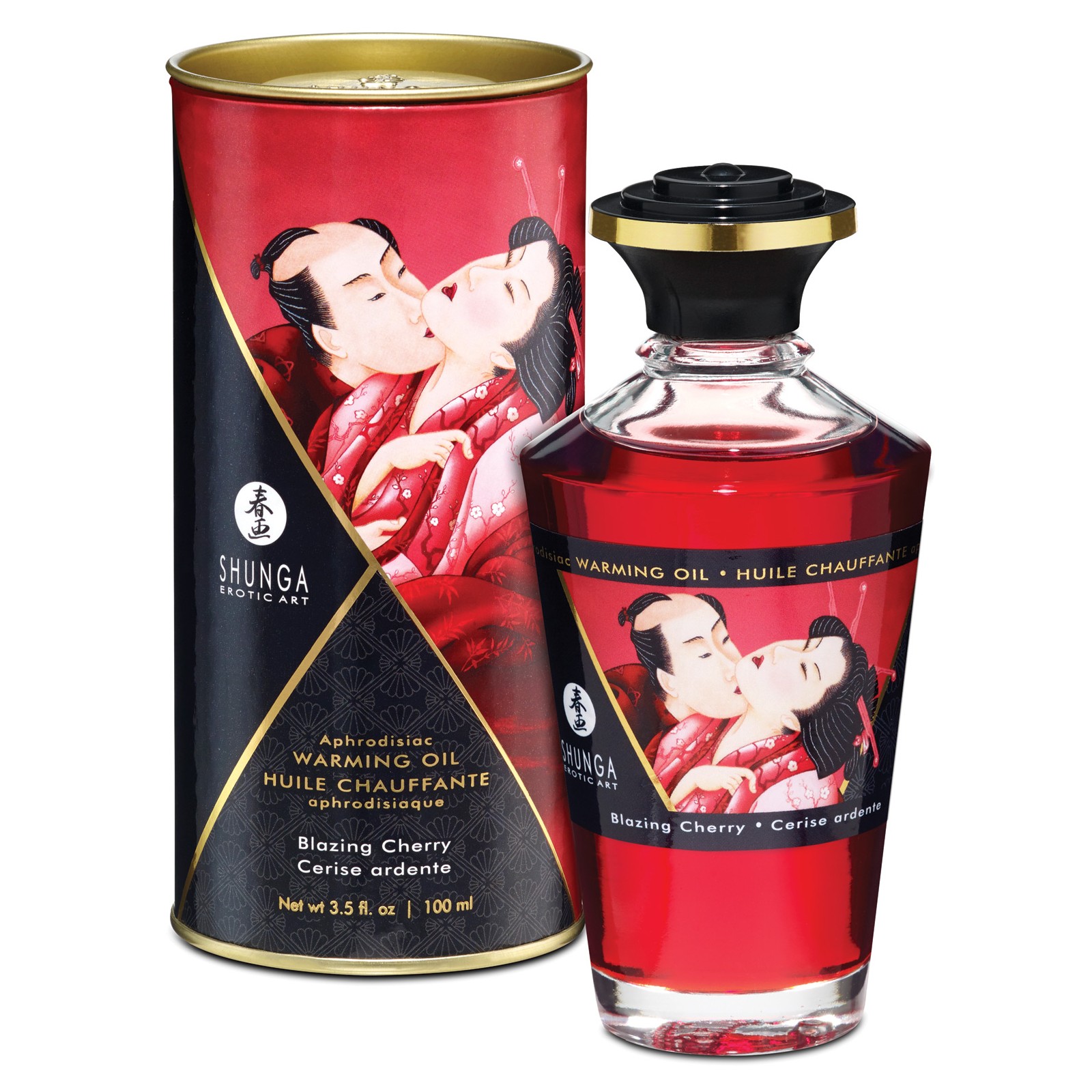 Shunga Warming Oil for Intimate Moments