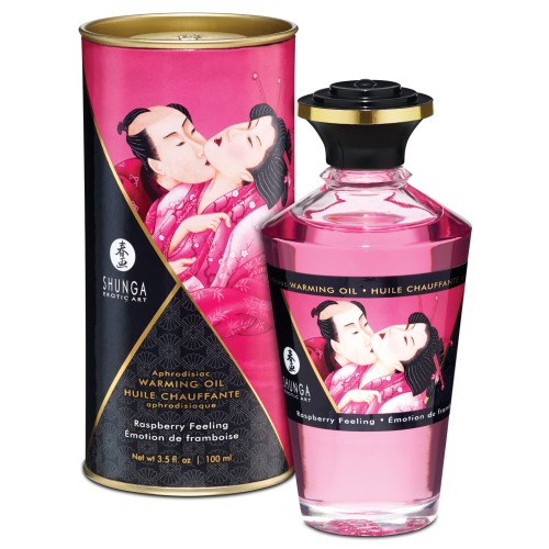 Shunga Aceite Calentador - Mejora Deliciosa para Masajes