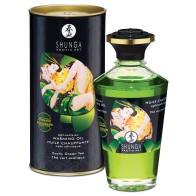 Shunga Organica Aceite Calentador 3.5 oz Té Verde