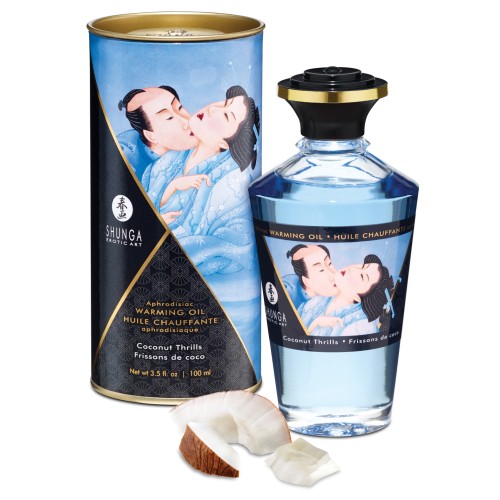 Aceite Calentador Shunga Coconut Thrills - 3.5 oz