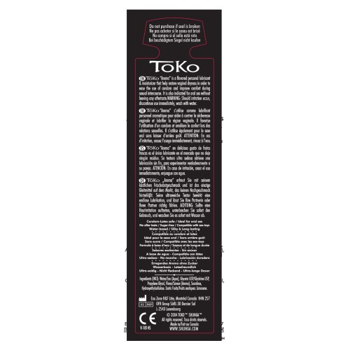 Lubricante Shunga Toko Aroma Coco Delicias