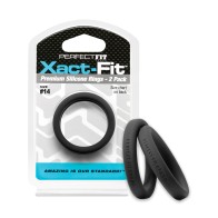 Perfect Fit Xact Fit #14 Cock Ring - Set of 2