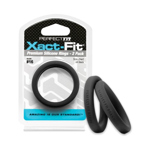 Perfect Fit Xact Fit #16 Black Pack of 2