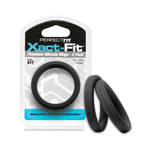 Perfect Fit Xact Fit #17 Cock Ring Pack of 2