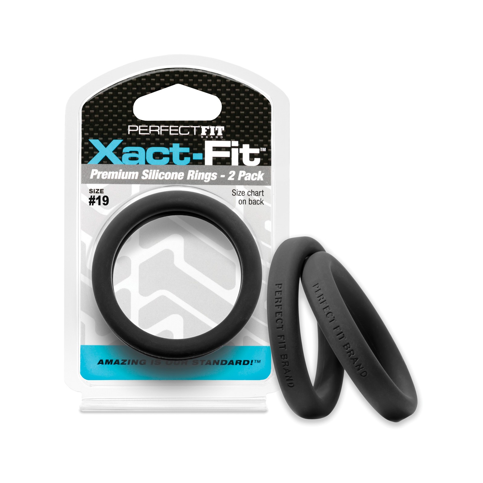 Perfect Fit Xact Fit #19 Black Pack of 2