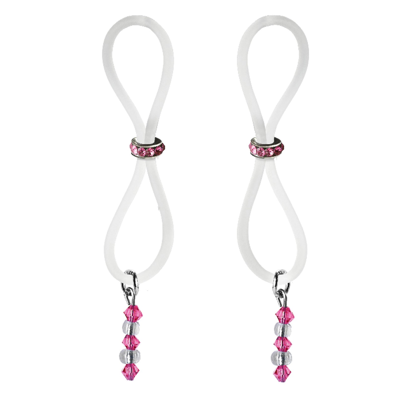 Bijoux de Nip Nipple Halos Pink Gem Slider