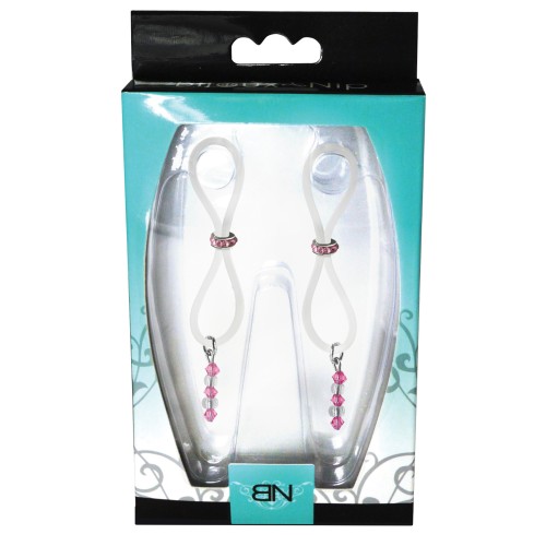 Bijoux de Nip Nipple Halos Pink Gem Slider