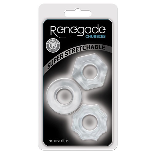 Renegade Chubbies 3 Pack Transparente