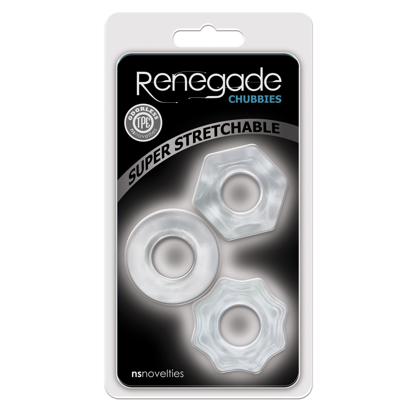 Renegade Chubbies 3 Pack Transparente