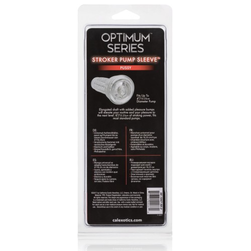 Optimum Series Stroker Pump Sleeve Clear