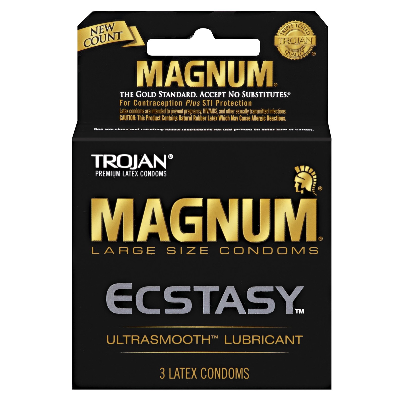 Condones Trojan Magnum Ecstasy para Placer Mejorado