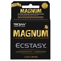 Condones Trojan Magnum Ecstasy para Placer Mejorado