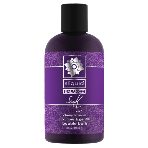 Sliquid Balance Soak - Cherry Blossom Bubble Bath