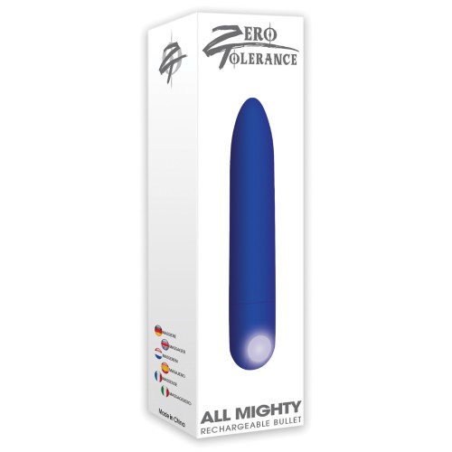 Zero Tolerance Bala Recargable All Mighty Azul