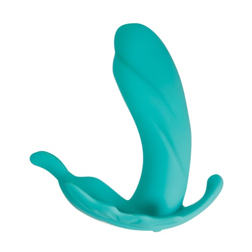 Evolved Butterfly Effect Dual Stim Vibrator Teal