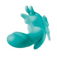 Evolved Butterfly Effect Dual Stim Vibrator Teal