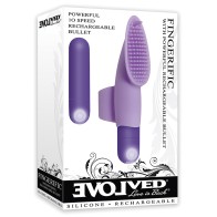 Bala Recargable Evolved Fingerific Morada