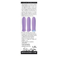 Bala Vibradora Recargable Evolved Purple Haze para Placer